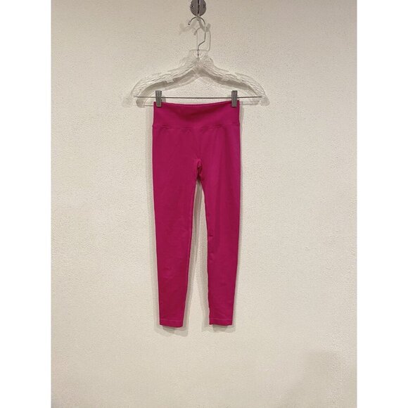 YoungLA Leggings Womens XS Pink High Waisted Seamless Scrunch Workout Yoga Gym - Picture 1 of 3